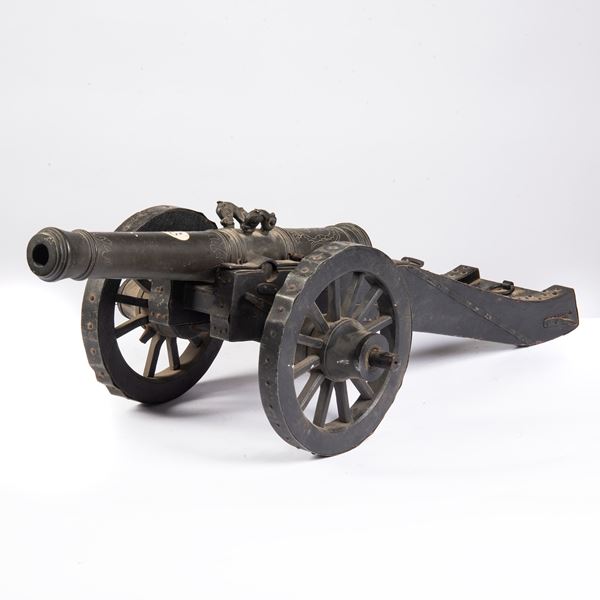 



Modello di cannone, inizi sec. XX