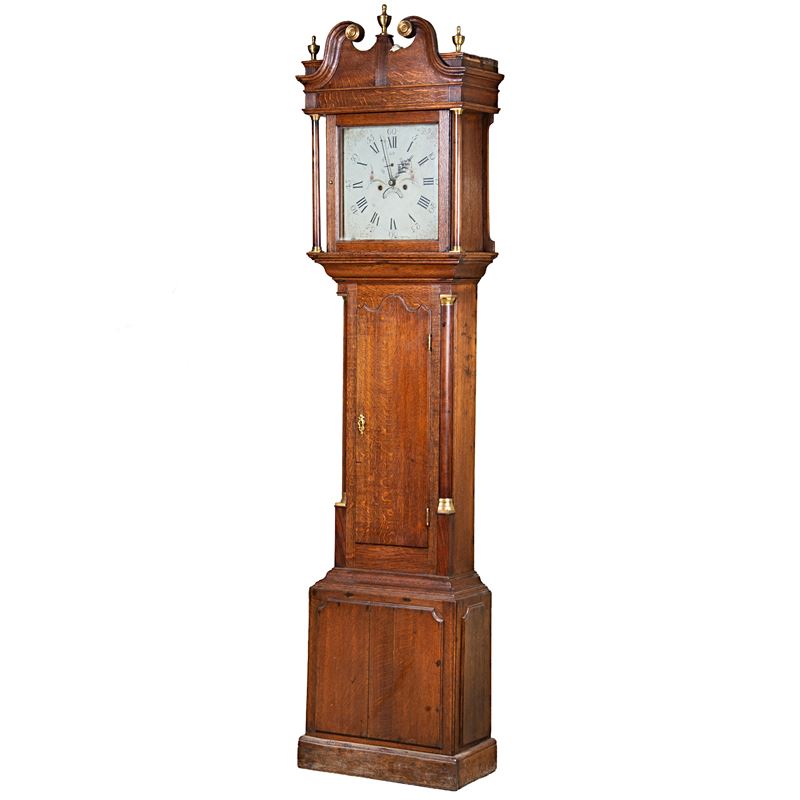 Orologio a colonna, Inghilterra, sec. XIX