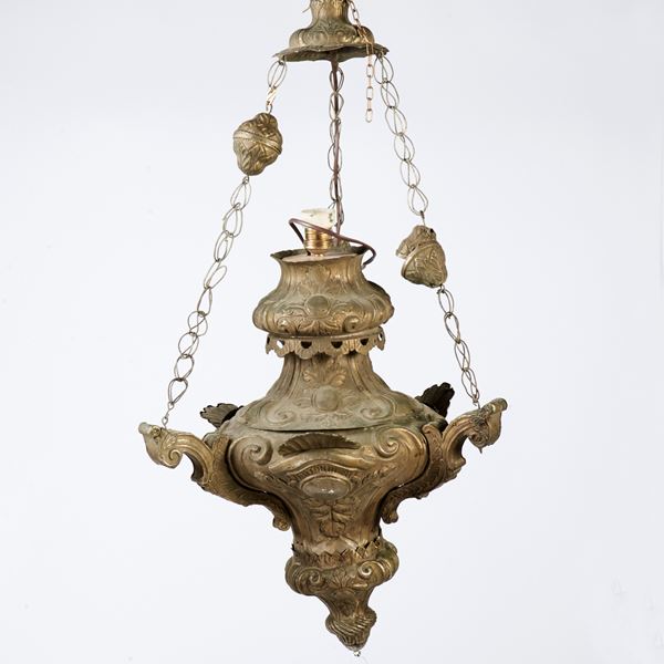 



Lampada votiva, sec. XVIII