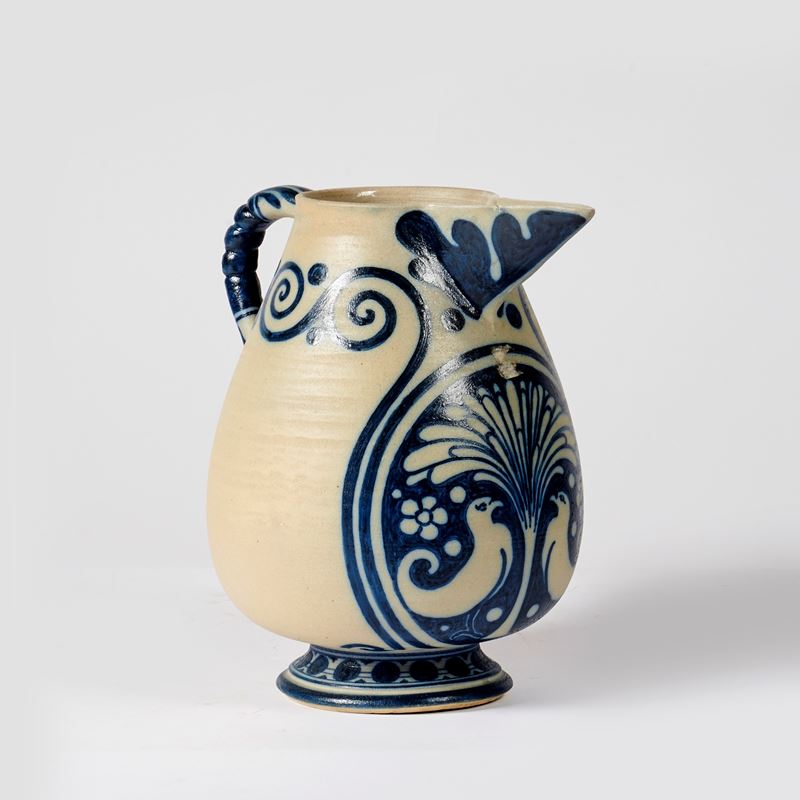 Brocca, manifattura Chini Mugello, sec. XX