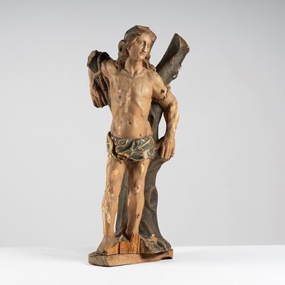 Scultore spagnolo del XIX secolo, San Sebastiano