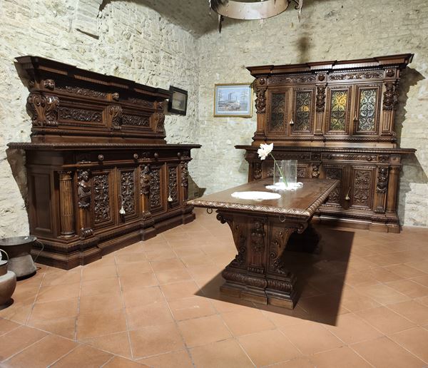 Sala in stile Rinascimento, sec. XX