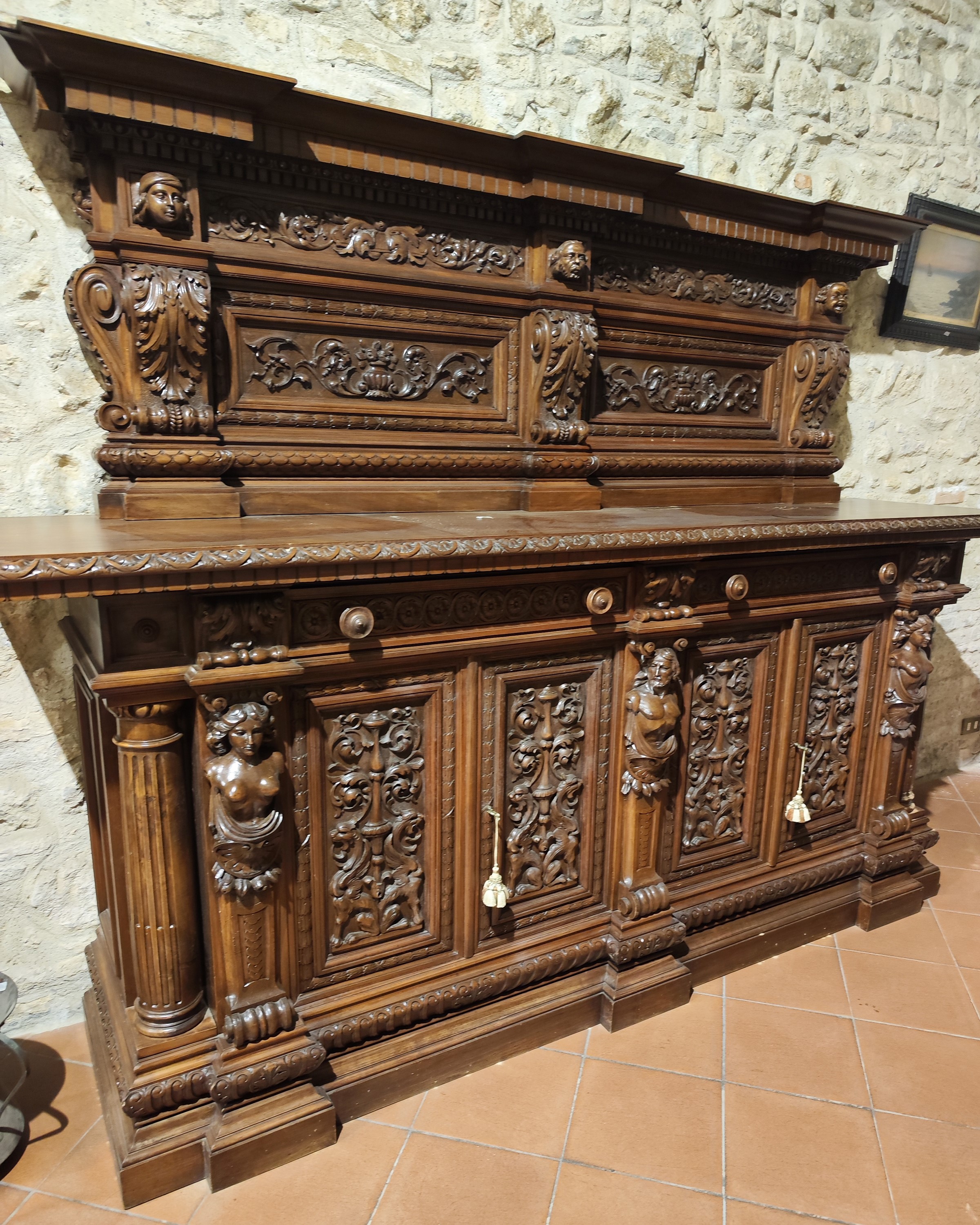 Sala in stile Rinascimento, sec. XX