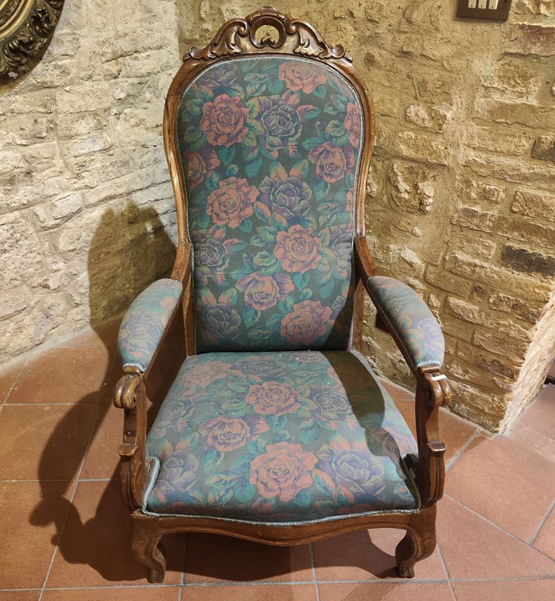 Poltrona, sec. XIX