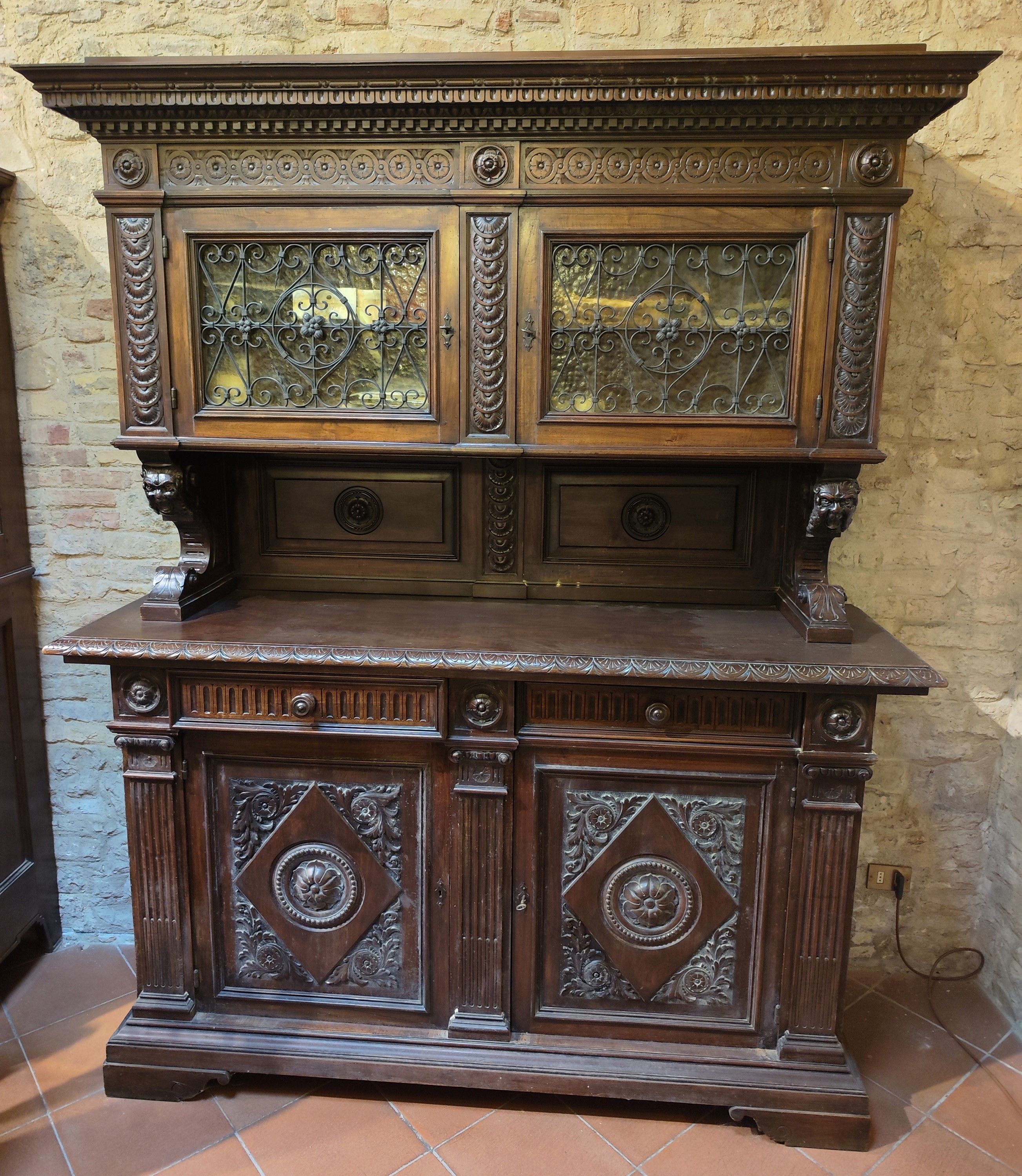 Sala in stile Rinascimento, inizi sec. XX