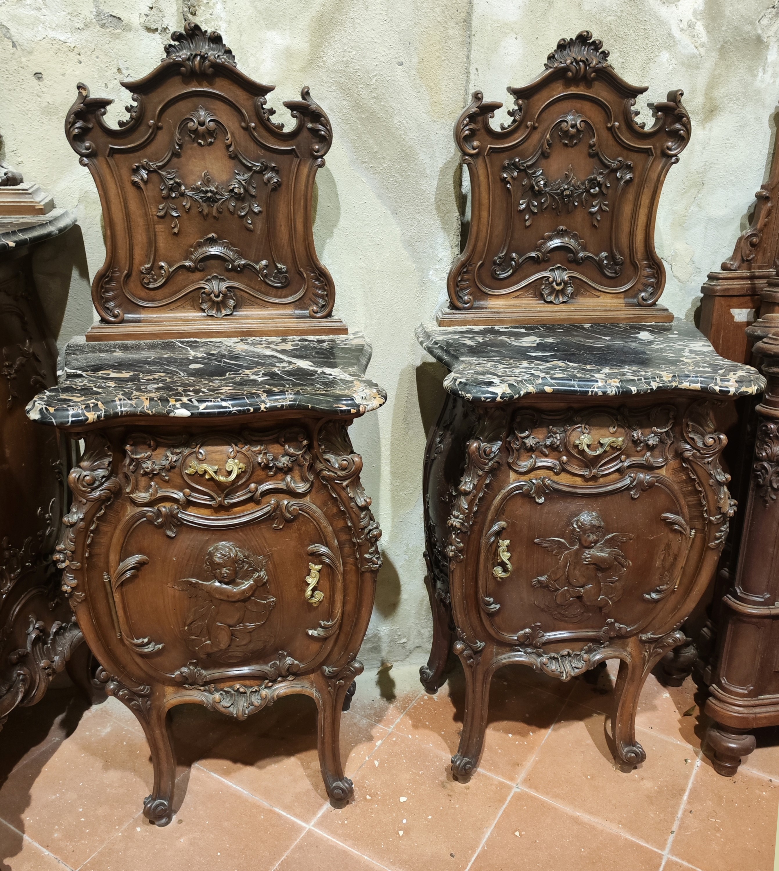 Camera matrimoniale, Italia meridionale, sec. XIX