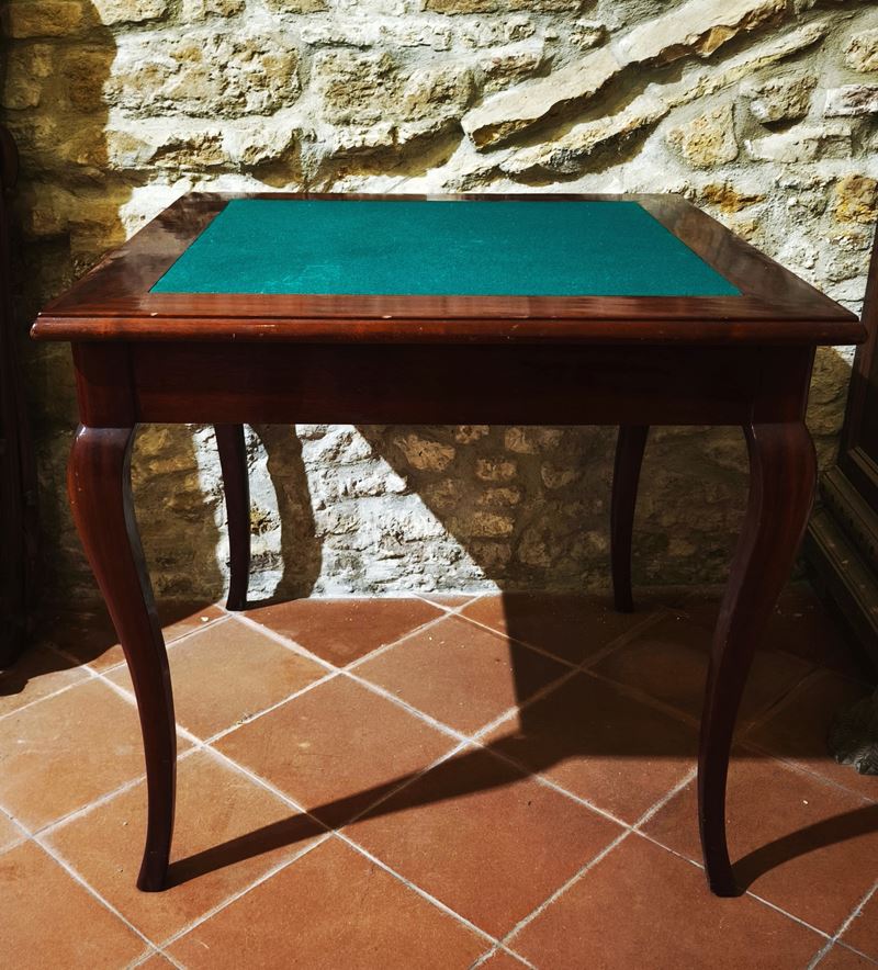 Tavolo da gioco, sec. XX