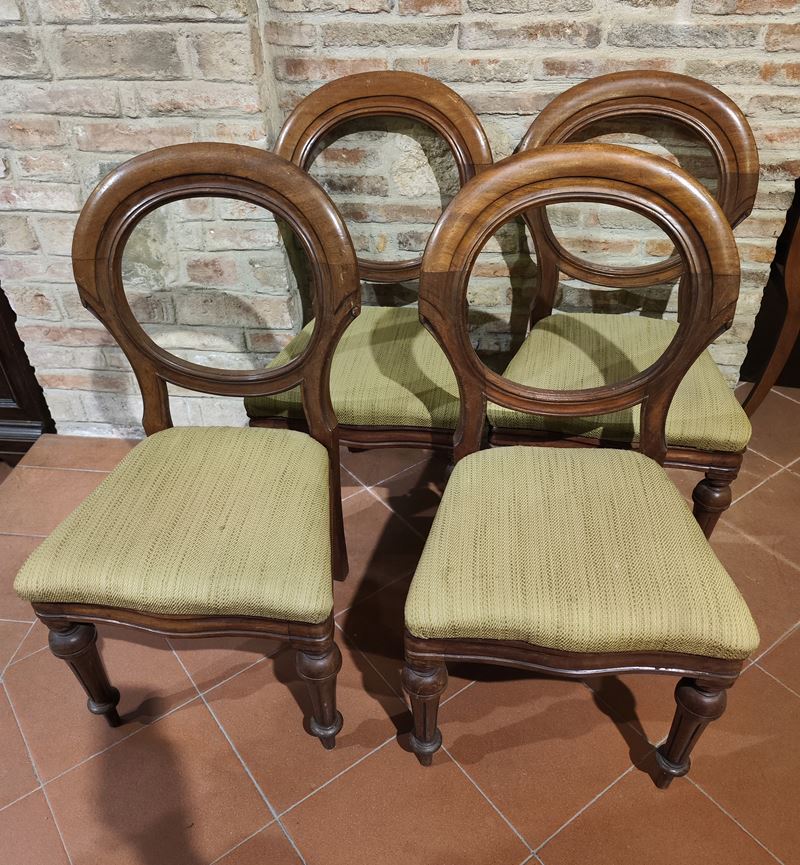 Quattro sedie, Inghilterra, inizi sec. XX