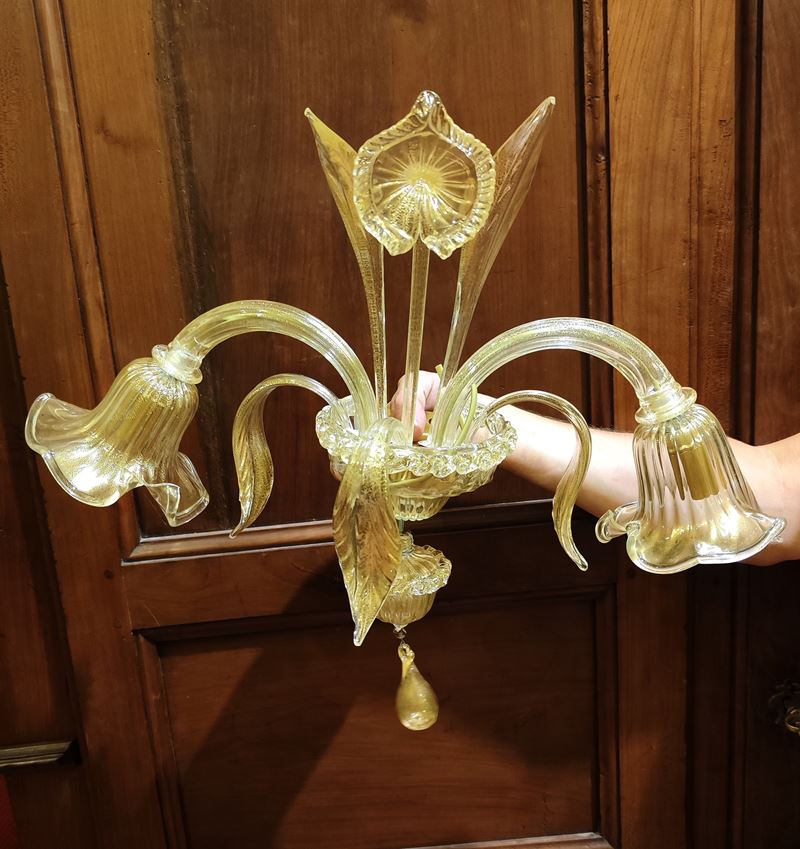 Coppia di applique, sec. XX