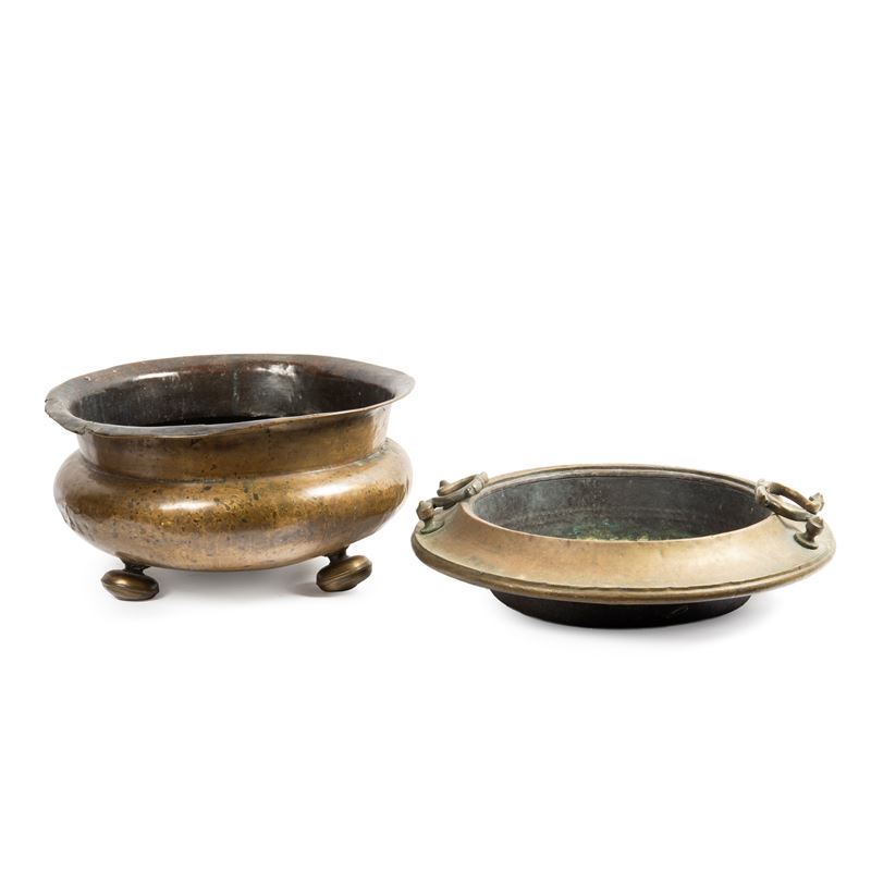 Braciere circolare, sec. XVIII