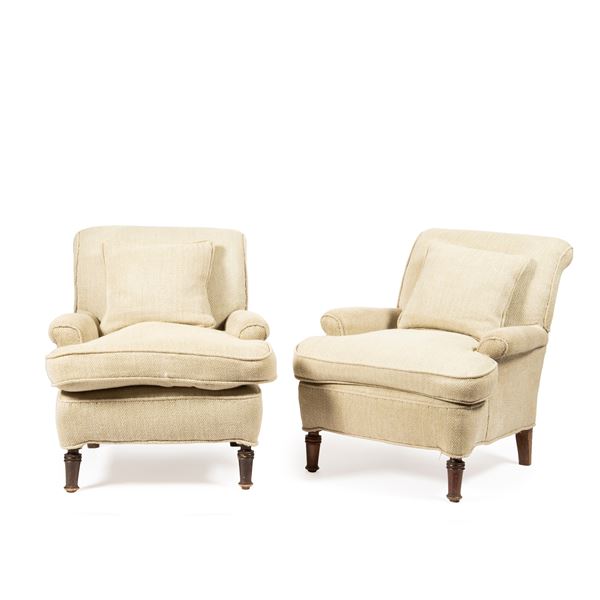 



Coppia di poltrone, sec. XX 