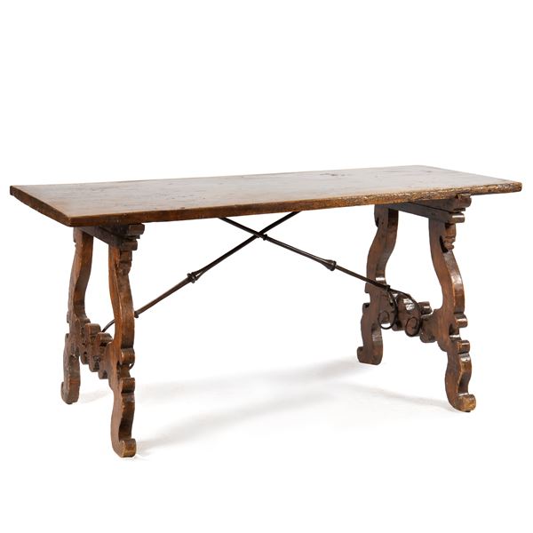 



Tavolo, Spagna, sec. XVII  - Asta Mobili, arredi, dipinti e oggetti d'arte - Poggio Bracciolini Casa d'Aste