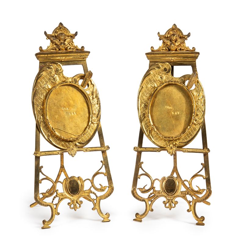 Coppia di portafoto, sec. XX