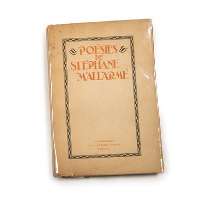 Mallarmé, Poésie de Stéphane Mallarmé, Bruxelles, Edmond Deman, 1899