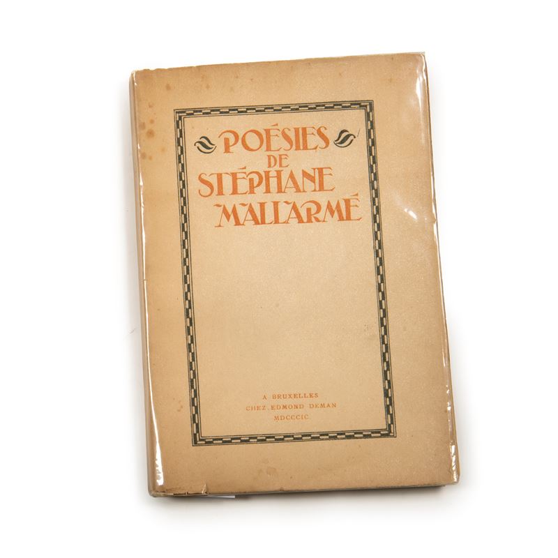 Mallarmé, Poésie de Stéphane Mallarmé, Bruxelles, Edmond Deman, 1899