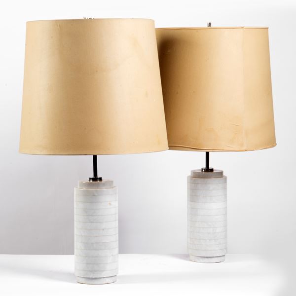 



Coppia di lampade da tavolo, anni 80