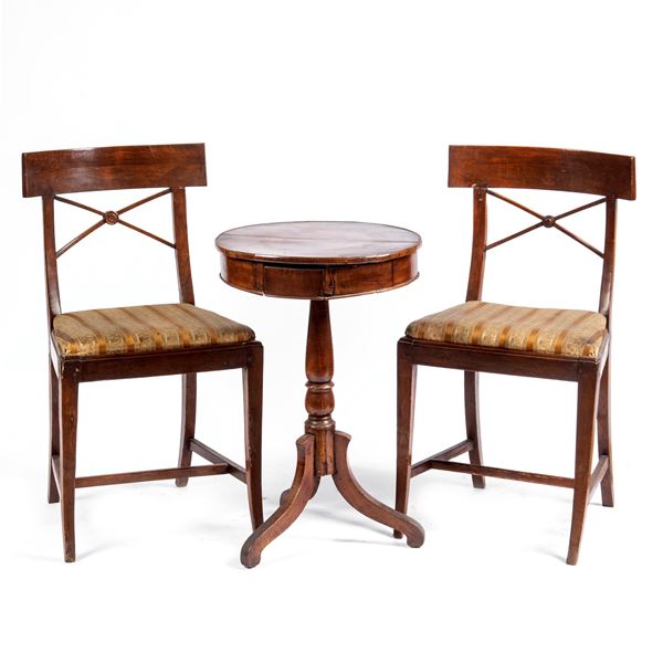 



Tavolino tondo, sec. XIX 