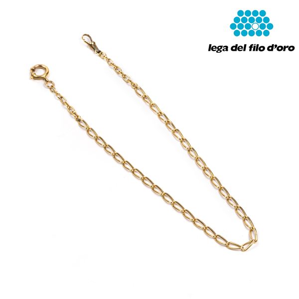 



CATENA PER OROLOGI IN ORO GIALLO 18KT
