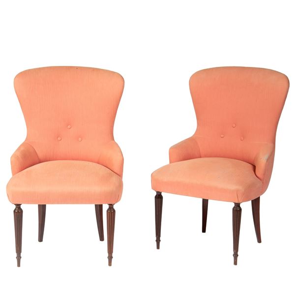 



Coppia di poltroncine da camera, sec. XX