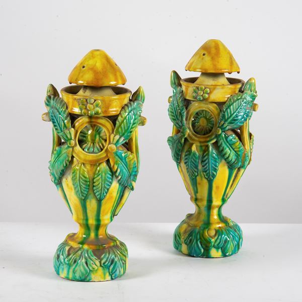 



Coppia di vasi, sec. XX