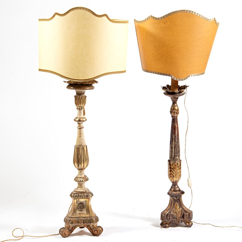 Due candelabri, sec. XVIII