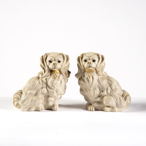 



Coppia di soprammobili, Inghilterra, sec. XX