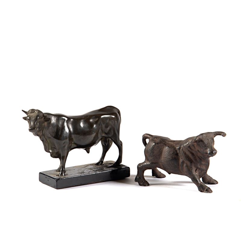 Due sculture, secc. XIX-XX