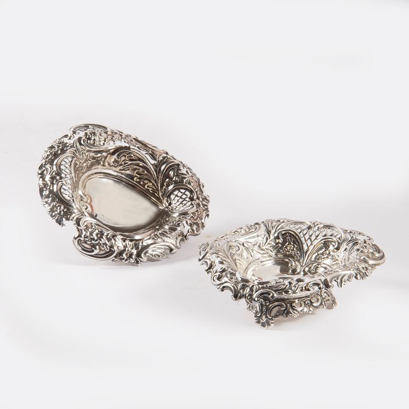 Coppia di vaschette, Birmingham, sec. XX