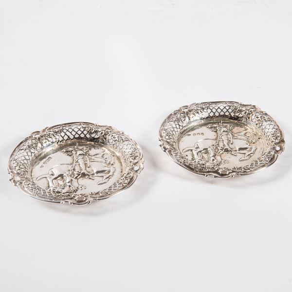 



Coppia di piattini, Londra, inizi sec.XX