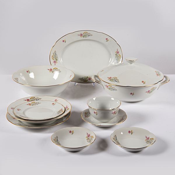 



Servito di piatti, manifattura Richard Ginori, sec. XX