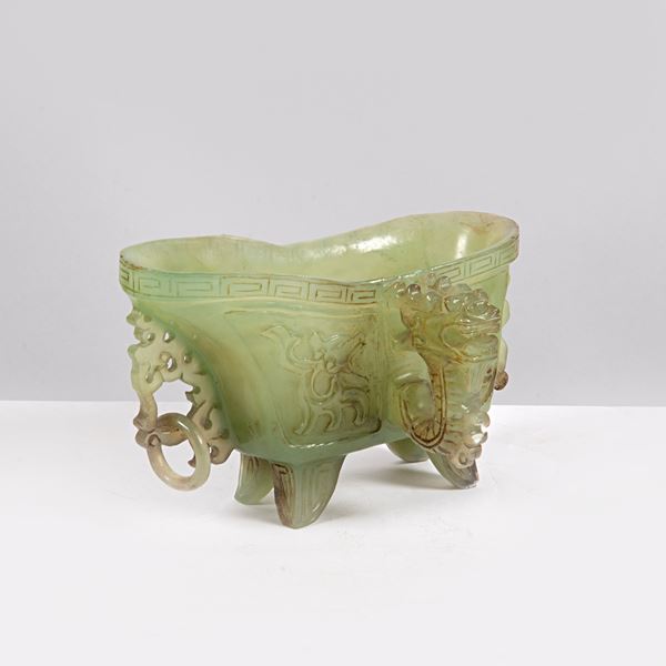 



Vaschetta in giada, sec. XX