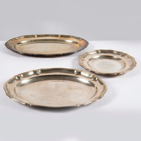 



Tre vassoi, Svezia, sec. XX