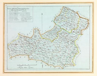 Ambito dei Cartografi Giachi, Sec. XVIII