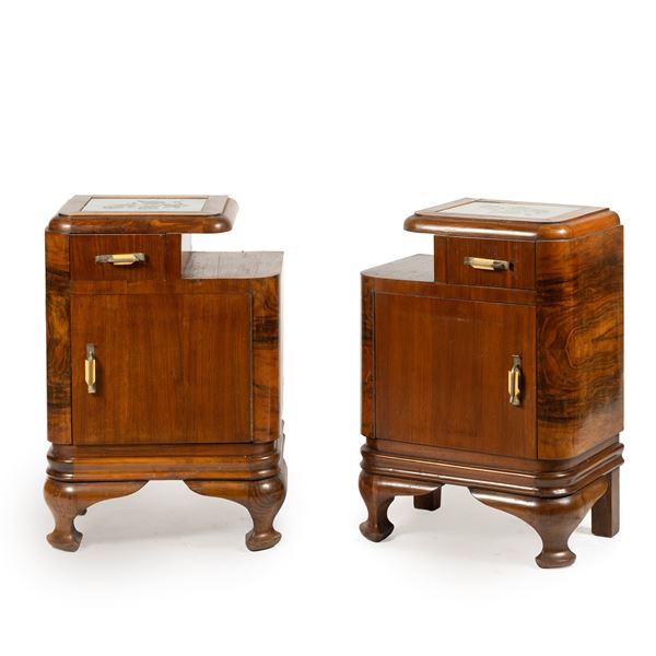 



Coppia di comodini, anni '50