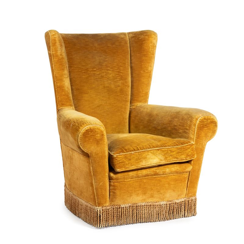 Poltrona tipo Berg&egrave;re, sec. XX