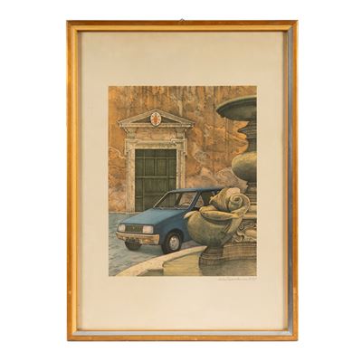 Savina Tavano e Manlio Amodeo, Set di sette poster