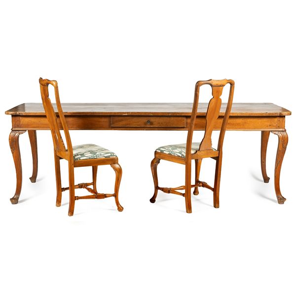 



Tavolo, sec. XVIII  - Asta Arredi, mobili ed oggetti d'arte - Poggio Bracciolini Casa d'Aste