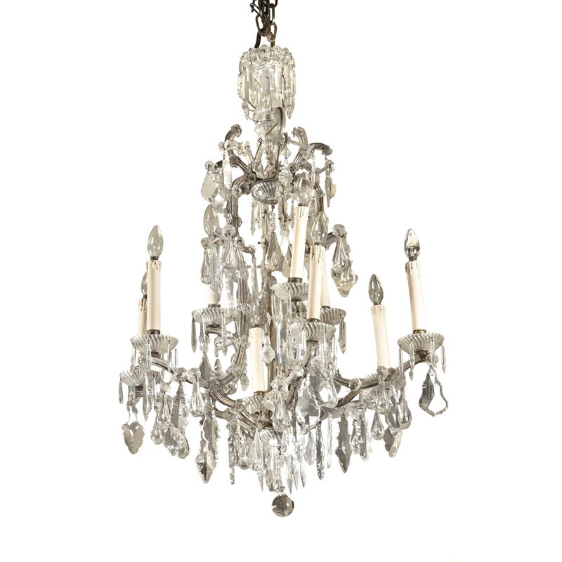 Lampadario, inizi sec. XX