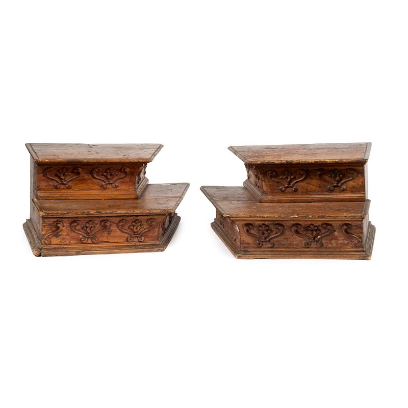 Due pedane, sec. XVIII