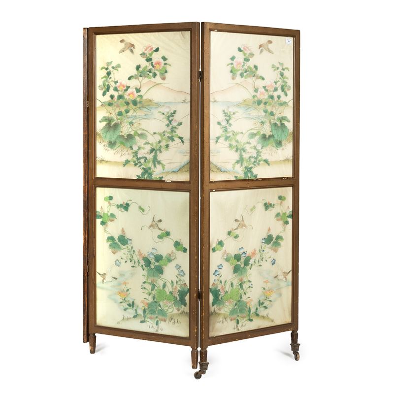 Paravento, inizi sec. XX