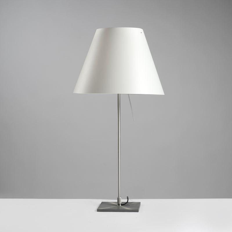 Lampada da tavolo, manifattura Luce plan, modello COSTANZA