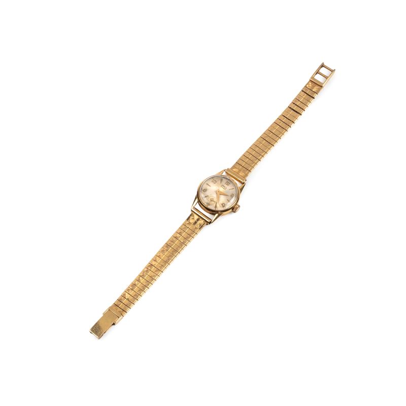 Orologio da polso per signora Doyle, oro giallo 18 kt, cassa mm 20