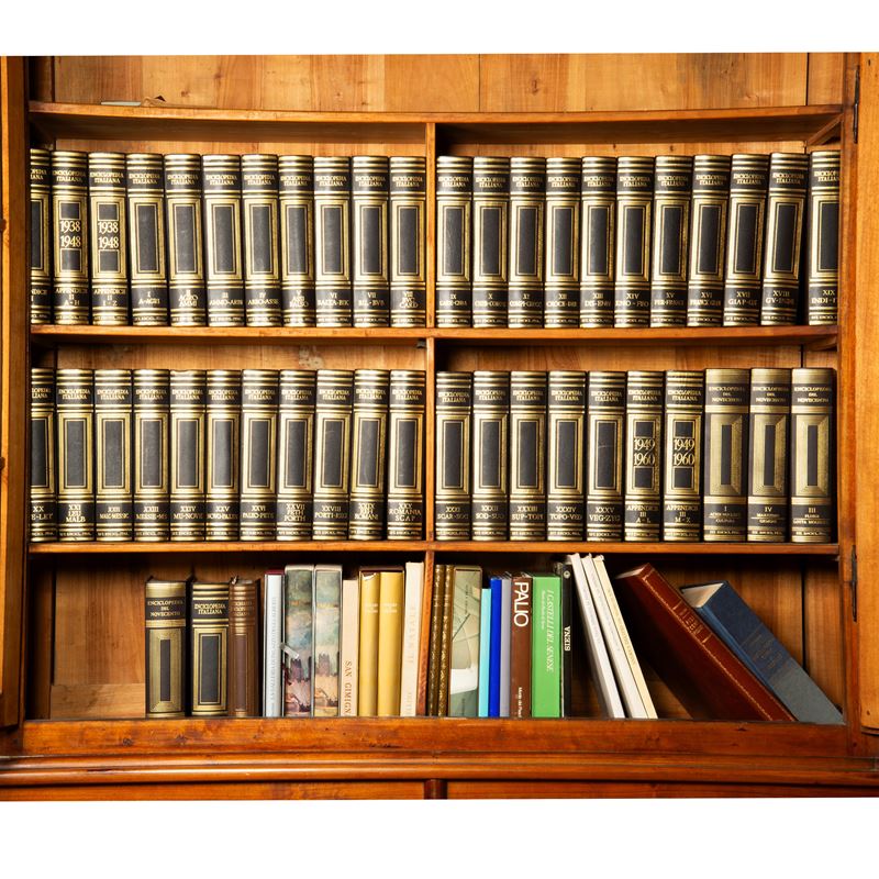 Enciclopedia Treccani, XX secolo, composta da 45 volumi