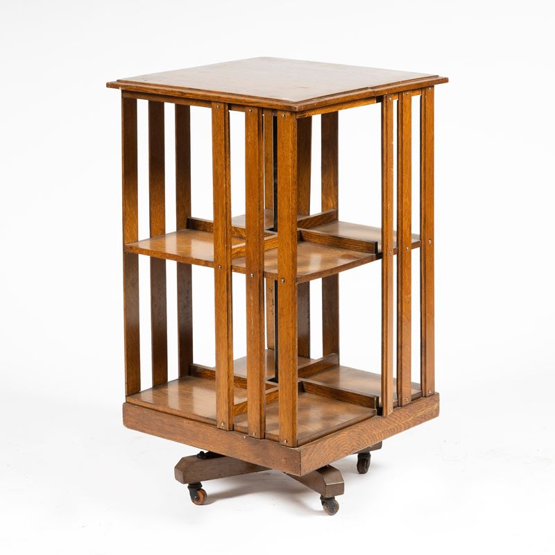 Libreria girevole, Inghilterra, inizi sec. XX