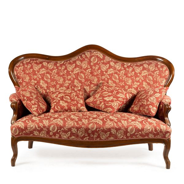 



Divano, Luigi Filippo sec. XIX  - Asta Arredi, mobili ed oggetti d'arte - Poggio Bracciolini Casa d'Aste