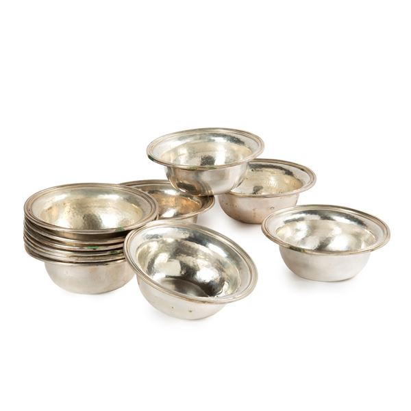 



DODICI COPPETTE LAVADITA, PASSERONI-VERONA SEC.XX