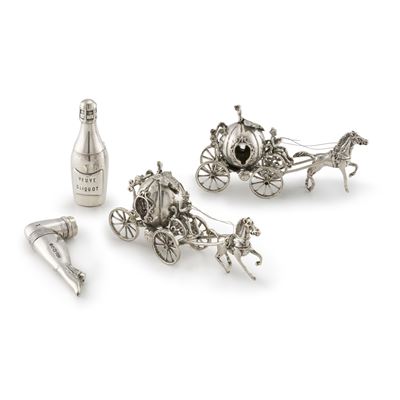 David A. Bowles, Due porta fiammiferi in argento sterling