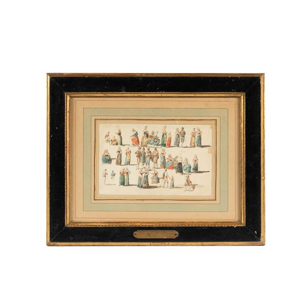 



Alla maniera di Bartolomeo Pinellli, sec. XIX 