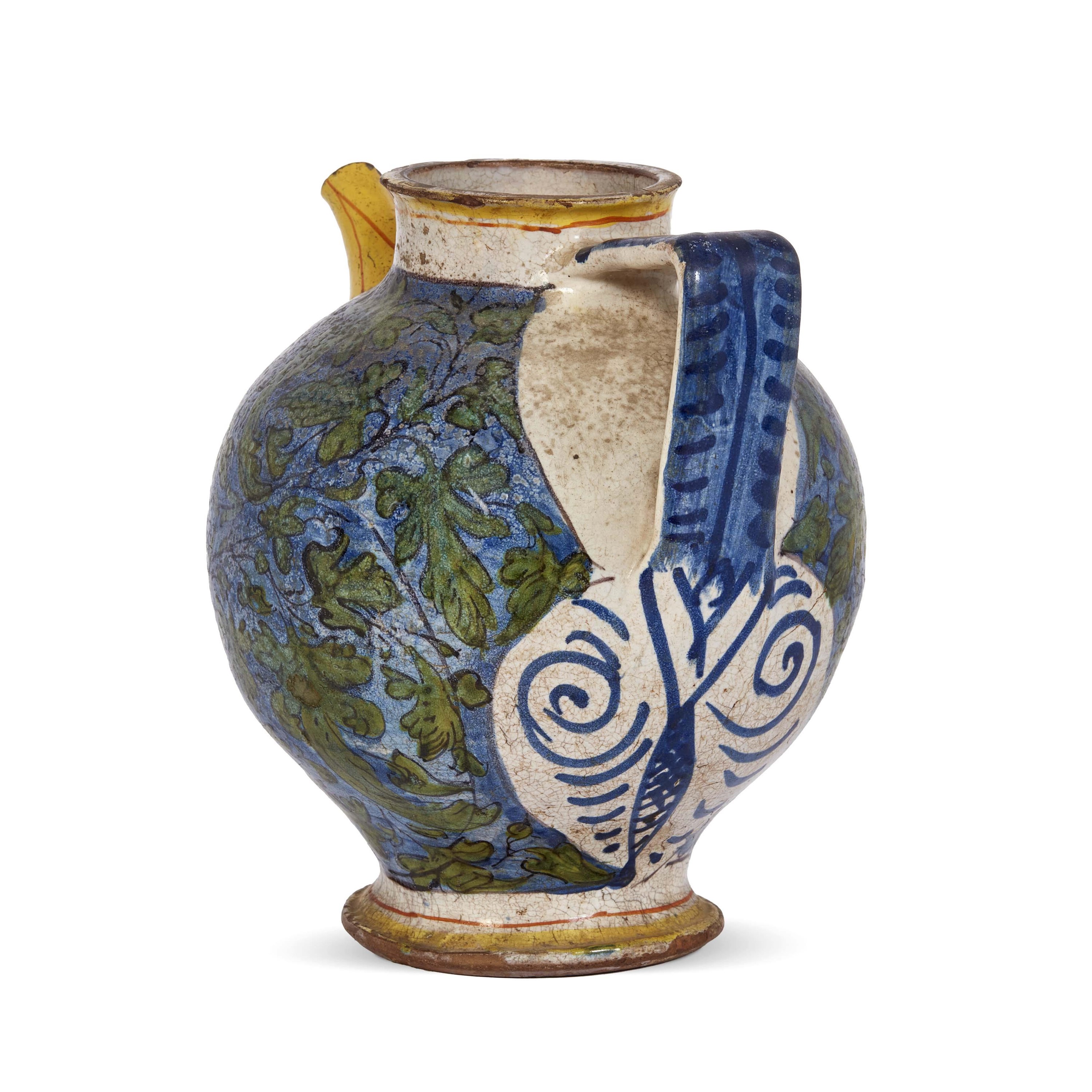 Versatoio, Maiolica decorata, Roma, XVII secolo