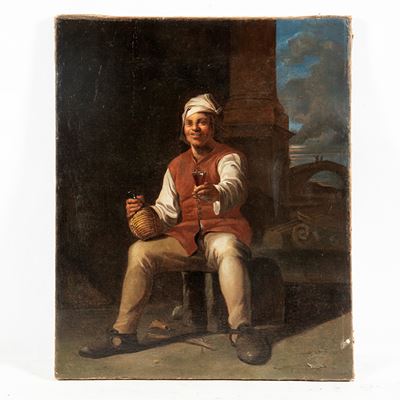 Da Michiel Sweerts, Uomo che beve